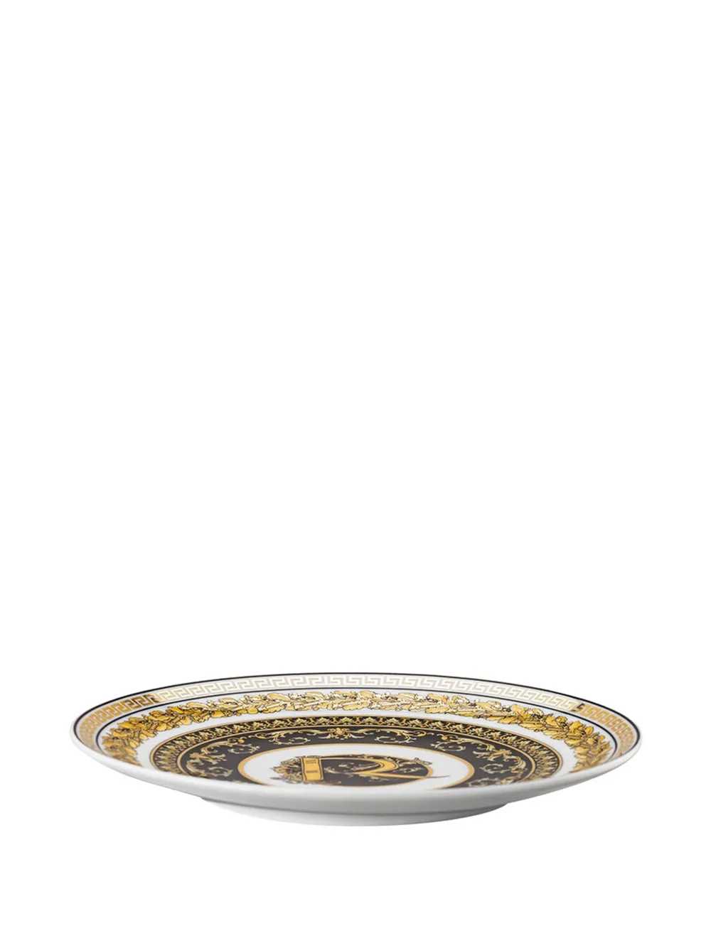 Versace Home Virtus Alphabet R decorated plate | Tableware | Image 2