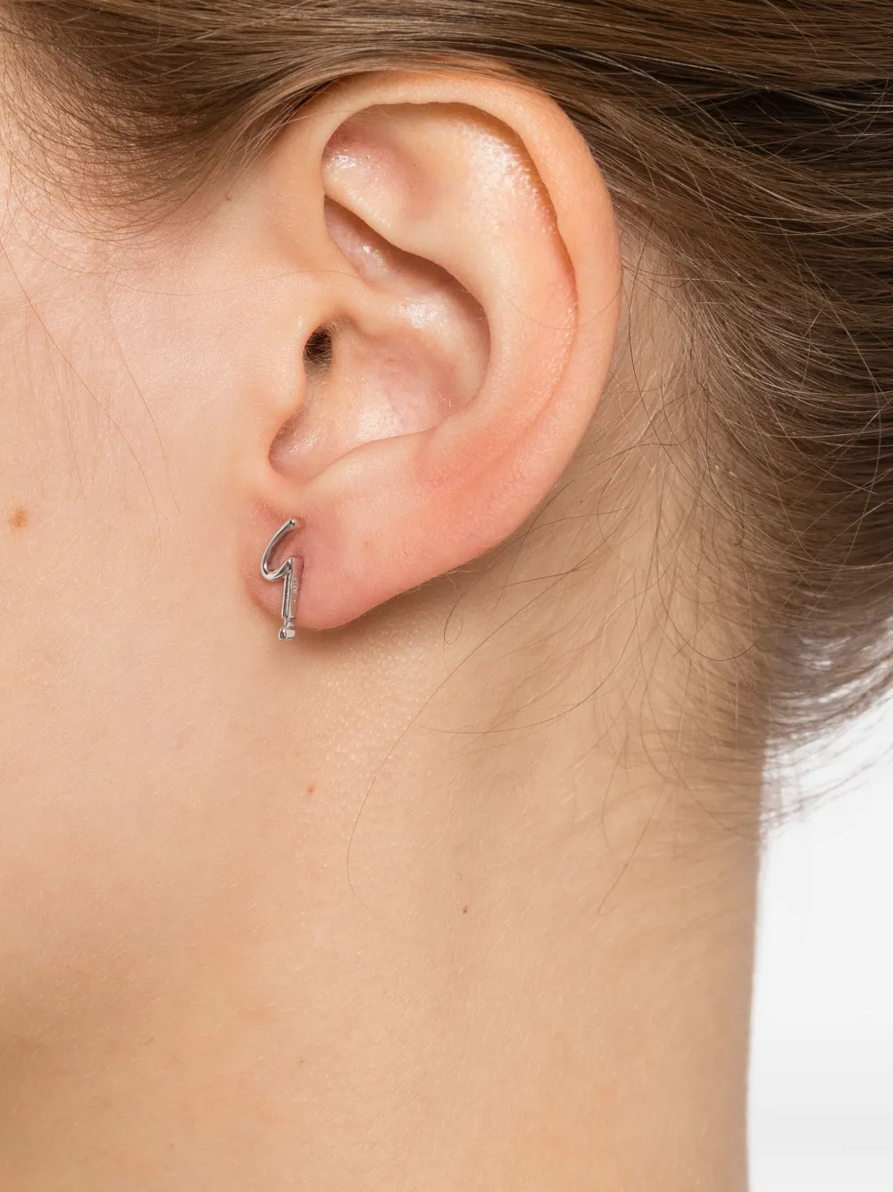 agnès b.  logo earring | Image 2
