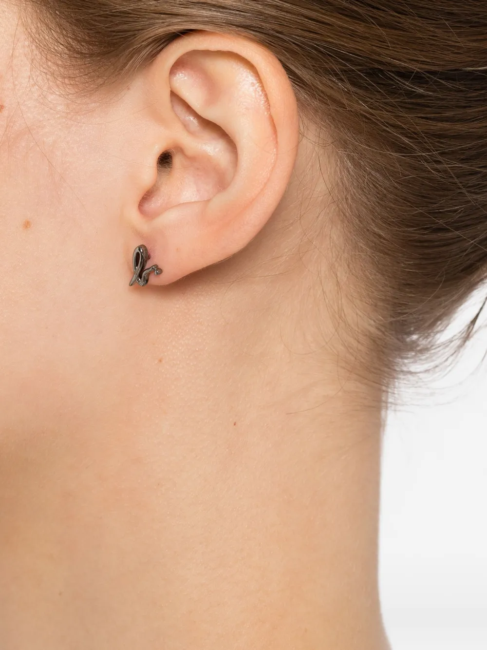 agnès b.  logo earring | Image 2
