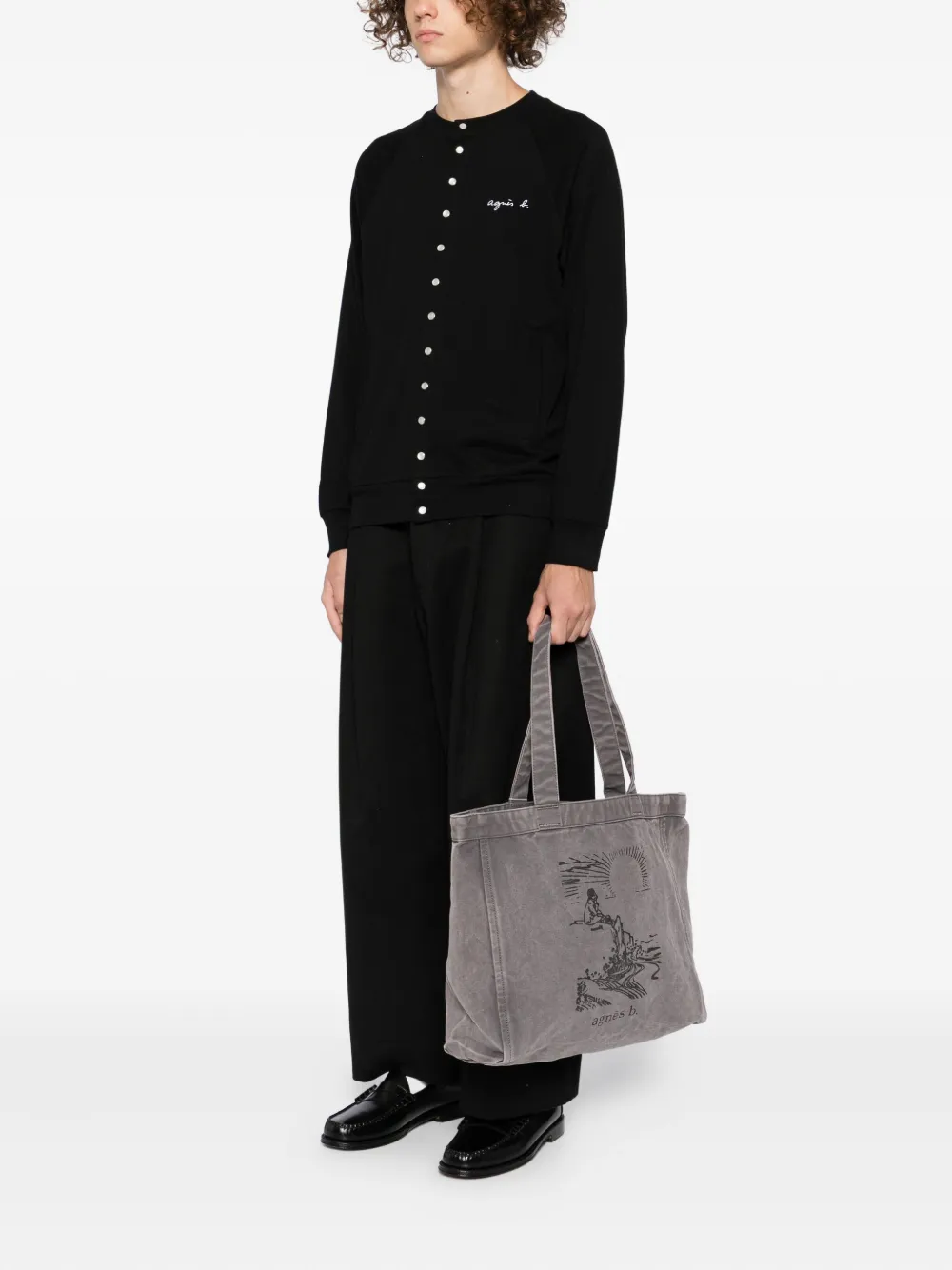 agnès b.  large Sunset tote bag | Image 2