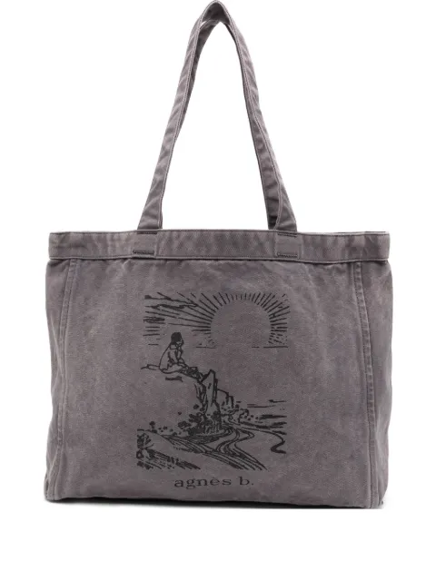 agnès b.  tote Sunset grande