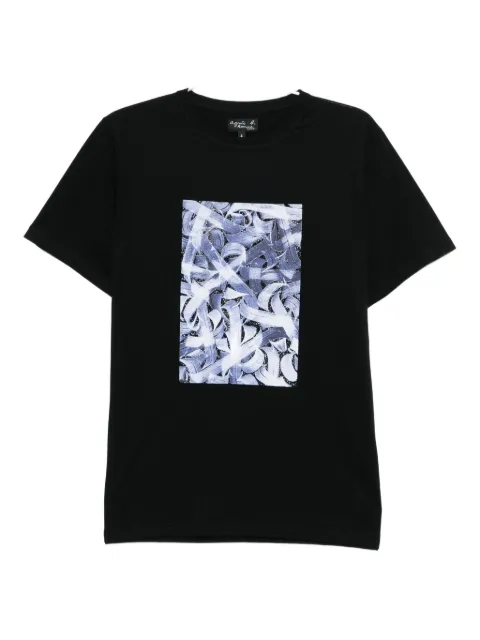 agnès b.  x Creepy Mouse graphic-print T-shirt