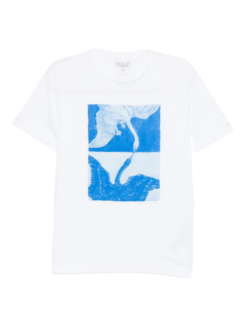 agnès b.  x Brendan Lynch Le Mixte T-shirt | White | Image 1