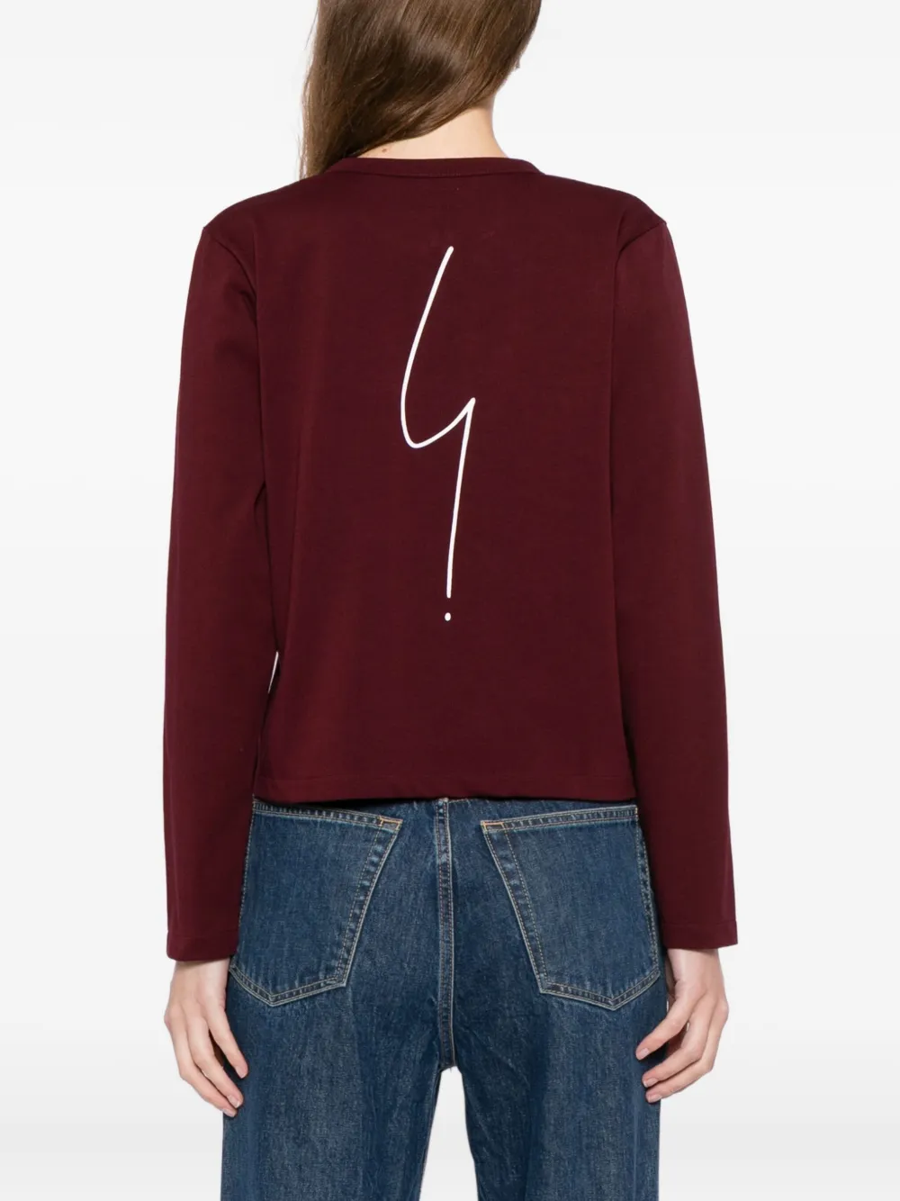 Agnès B. Point D'ironie Sweatshirt In Brown