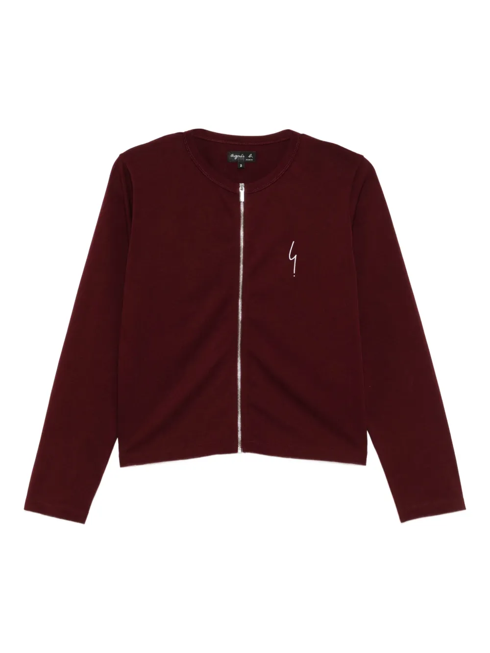 agnès b.  sudadera Point D'ironie | rojo | Image 1