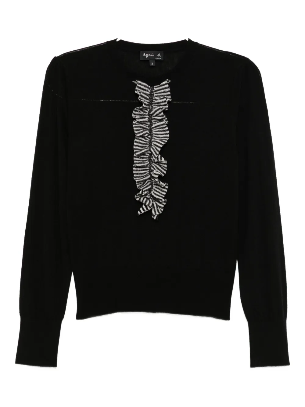 agnès b.  Poesie top | Black | Image 1