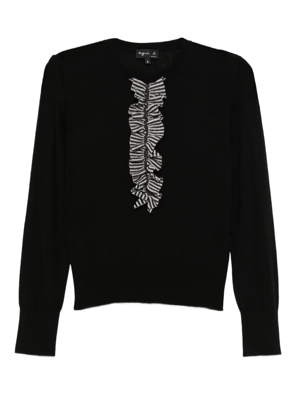 agnès b. Poesie top - Black