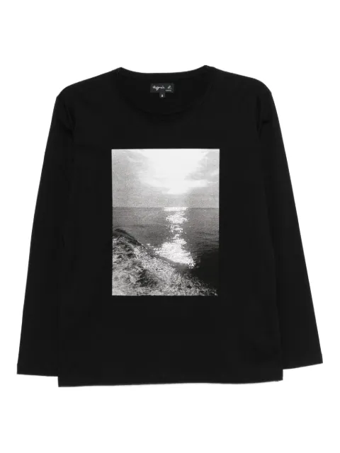 agnès b. graphic-print T-shirt