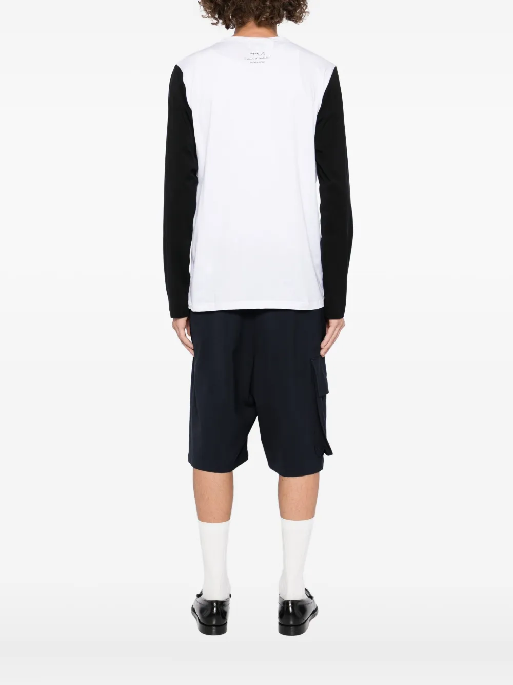 Agnès B. X Rafael Gray Graphic-print T-shirt In White