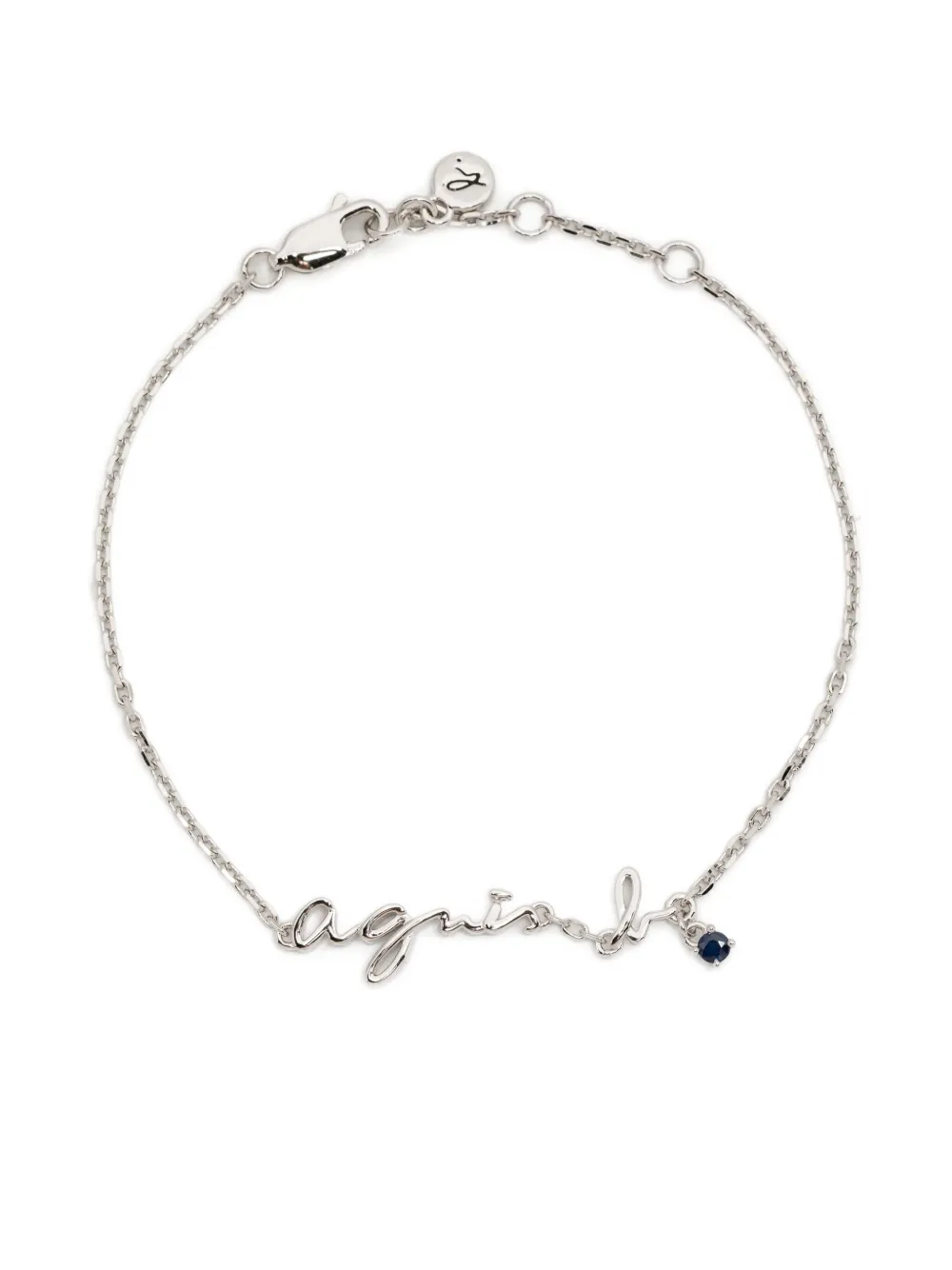 agnès b.  logo bracelet | Blue | Image 1