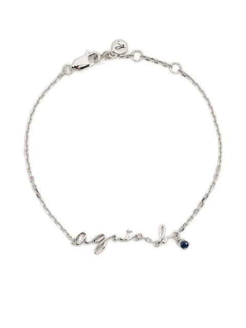agnès b.  logo bracelet