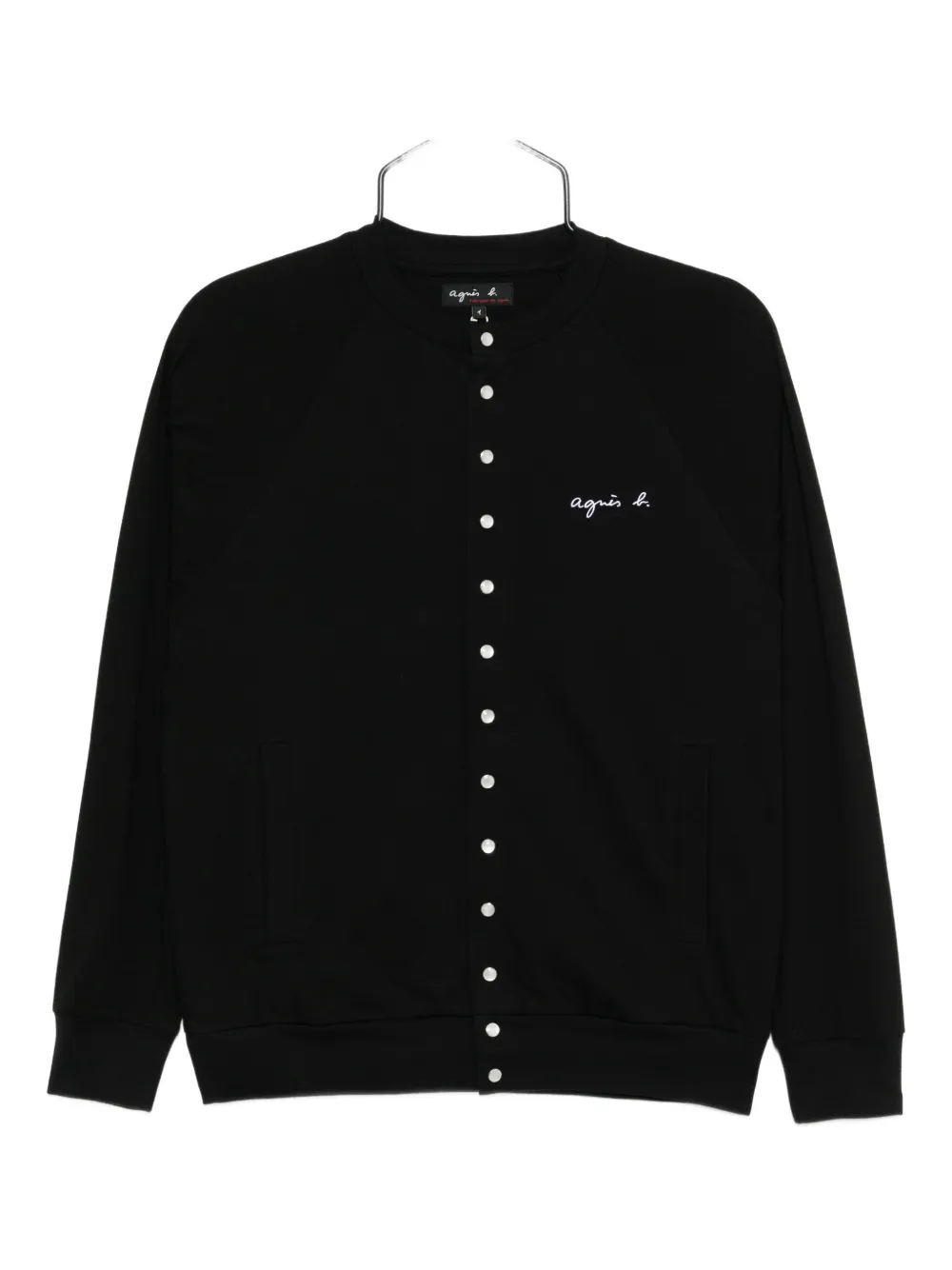 agnès b.  logo-embroidered jacket | Image 1