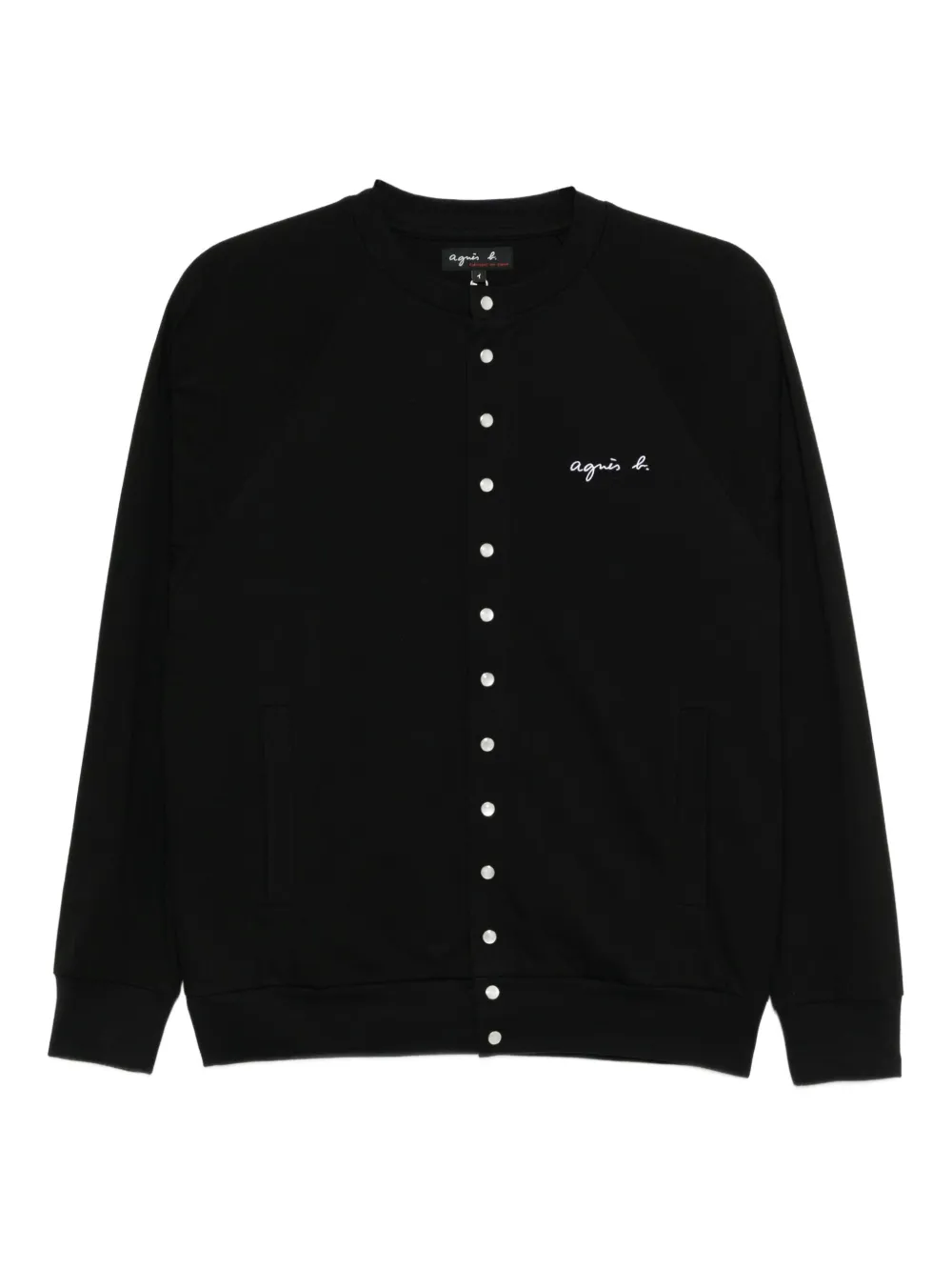 agnès b.  logo-embroidered jacket | Image 1