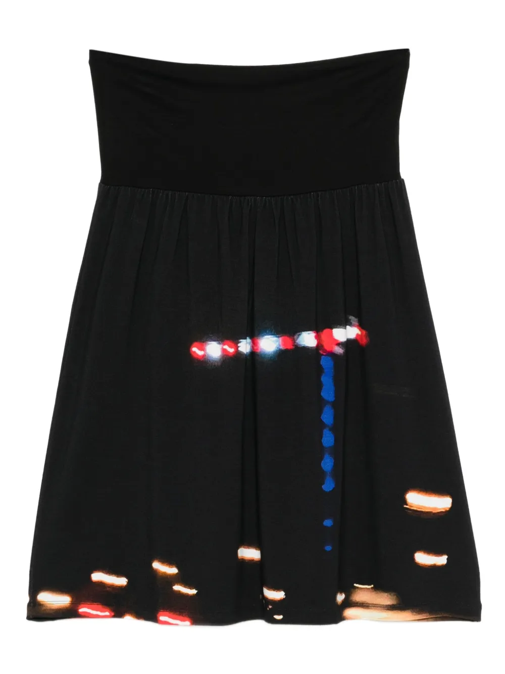 agnès b.  printed skirt | Black | Image 1