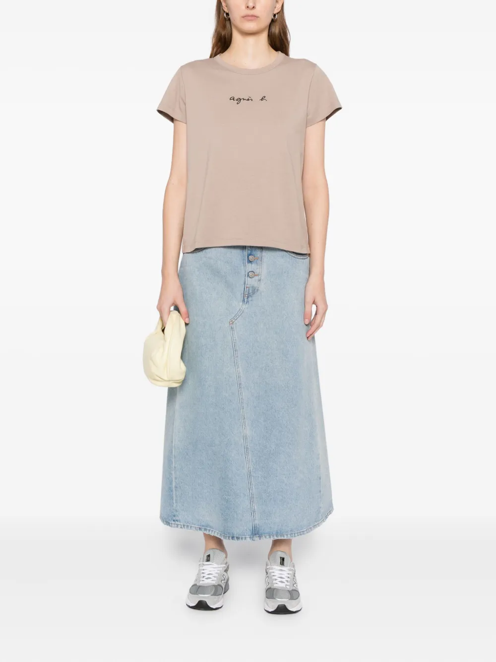 agnès b.  logo-embroidered T-shirt | T-Shirts & Jersey Shirts | Image 2