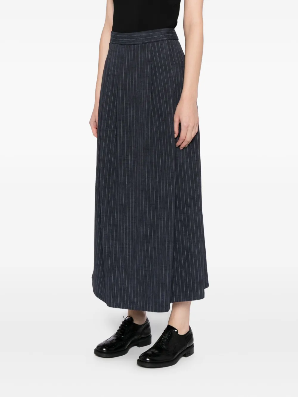 Agnès B. Early River Skirt In Blue