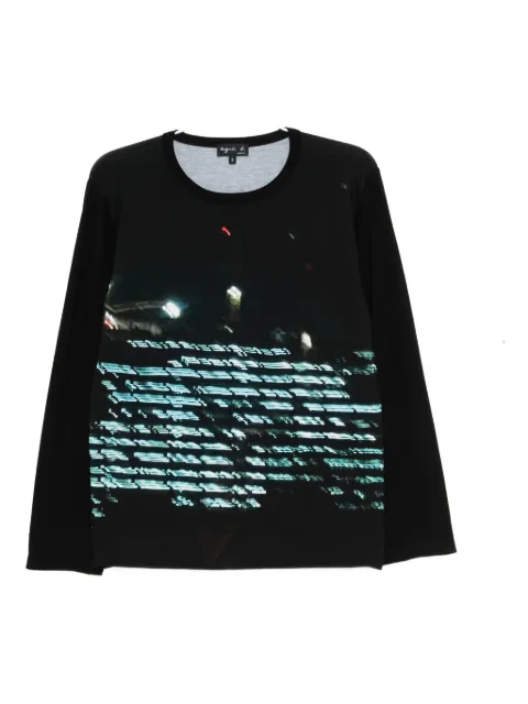 agnès b.  printed T-shirt