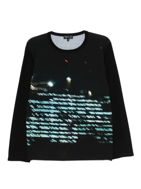 agnès b.  printed T-shirt