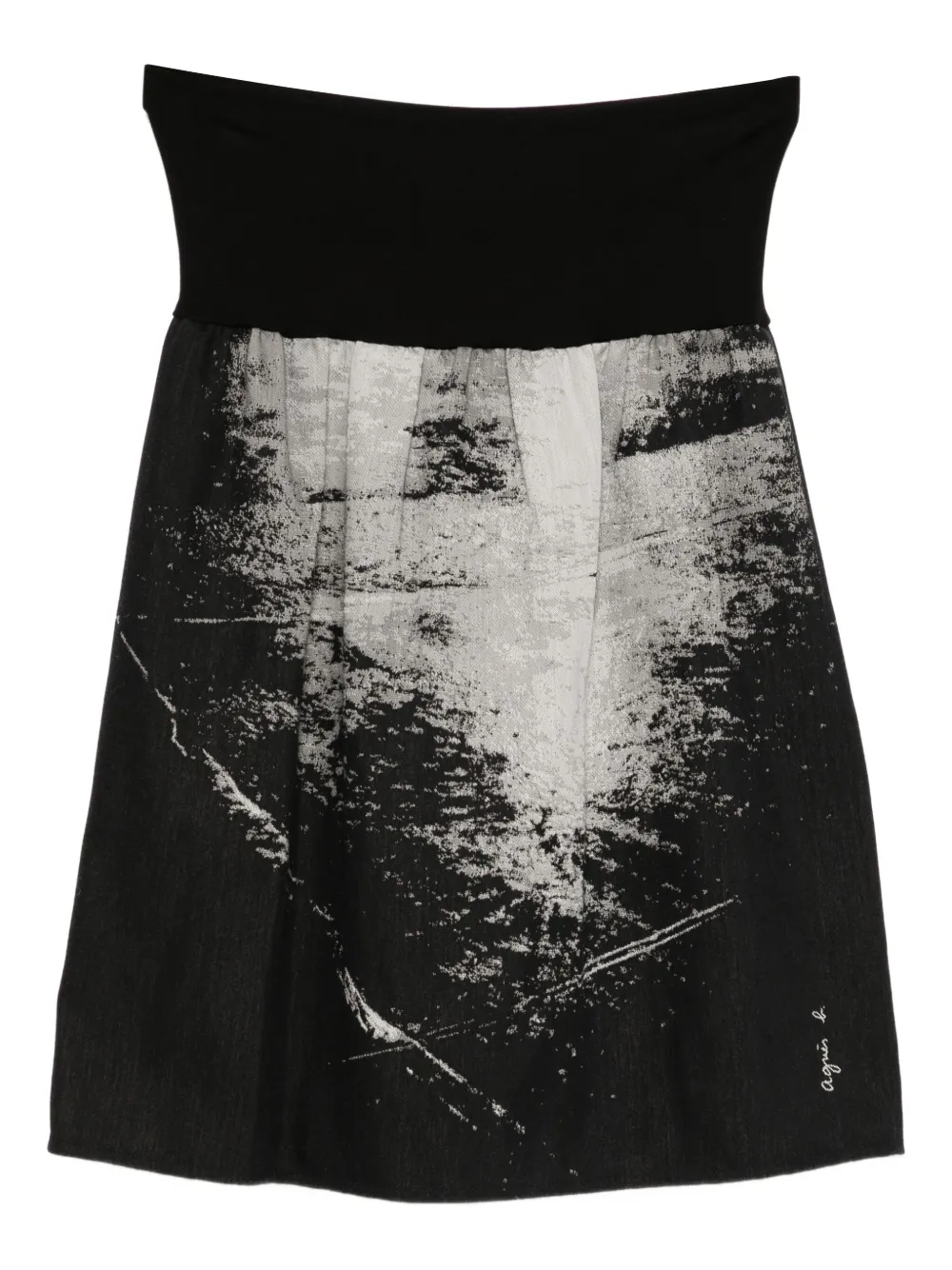 agnès b.  falda Celena Reflet | negro | Image 1