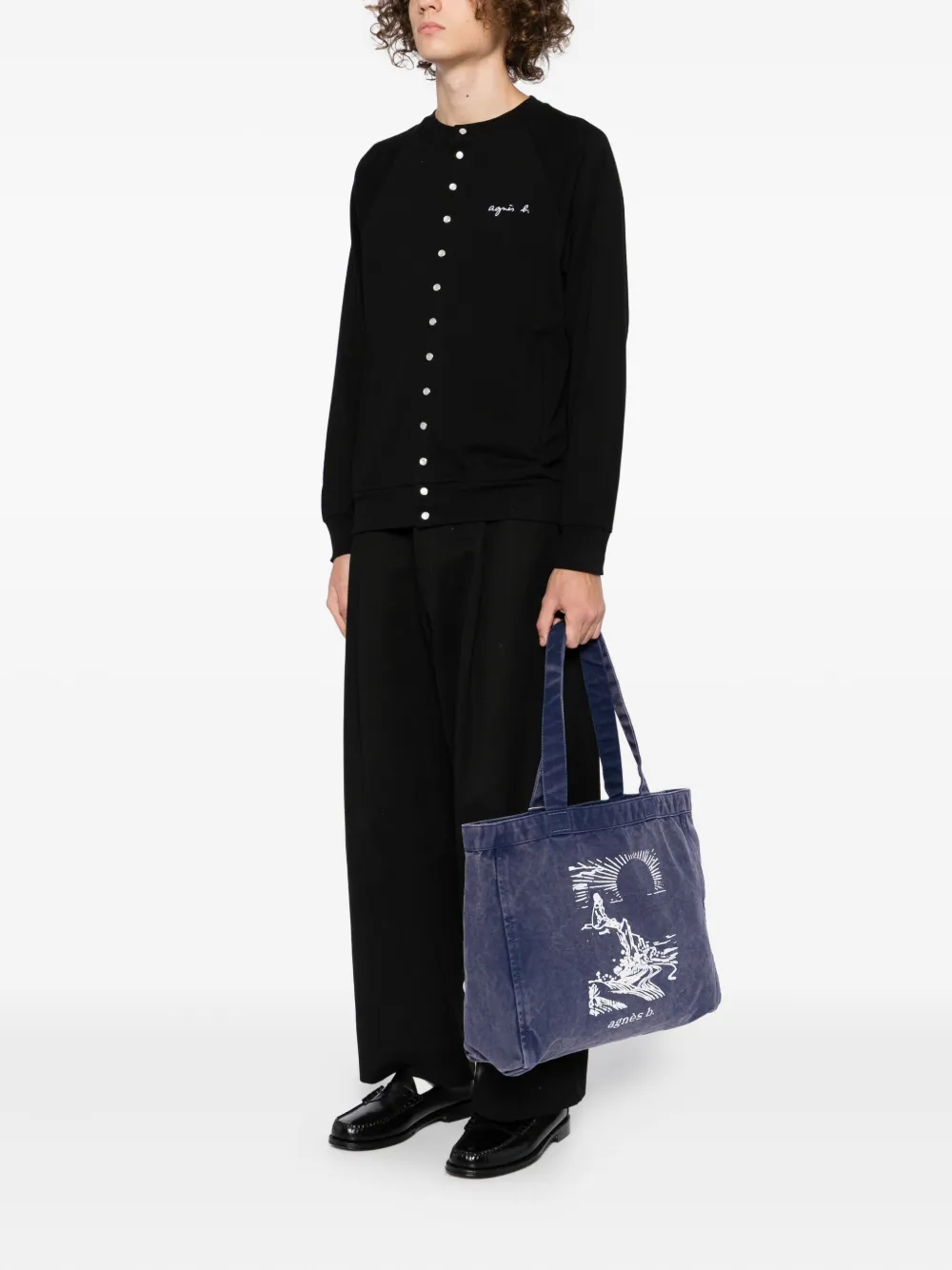 agnès b.  large Sunset tote bag | Image 2