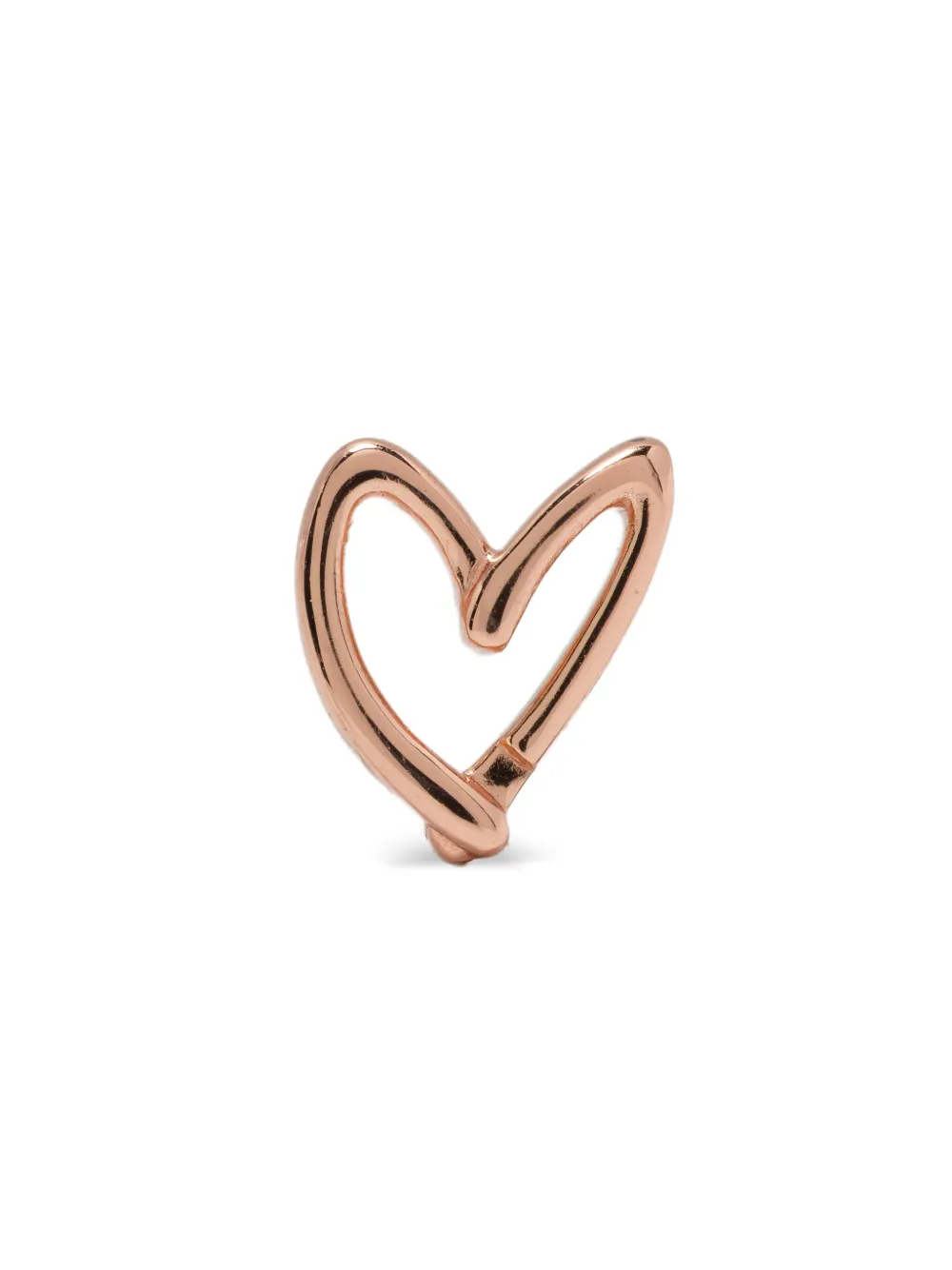 agnès b.  logo earring | Gold | Image 1