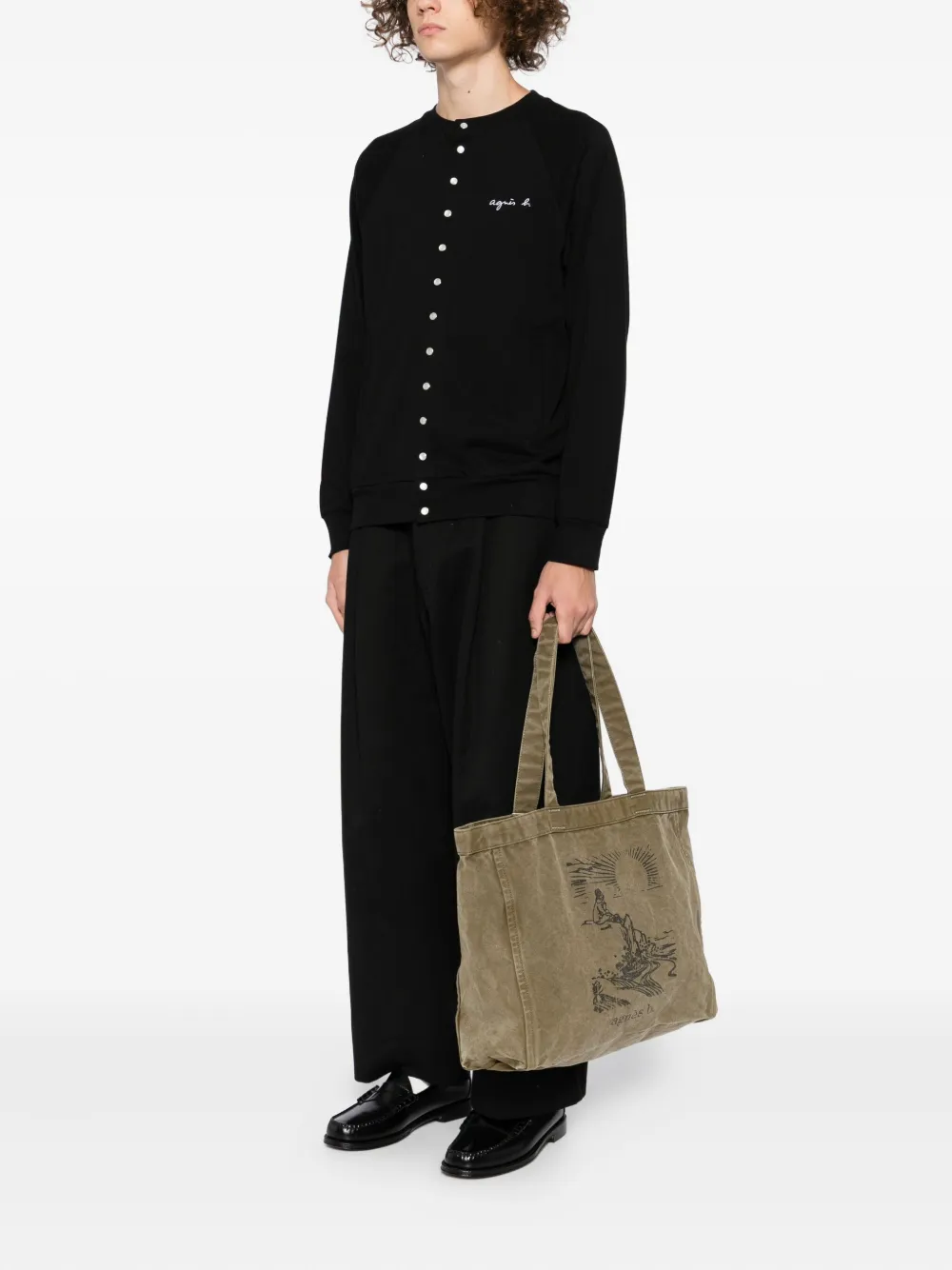 agnès b.  large Sunset tote bag | Image 2