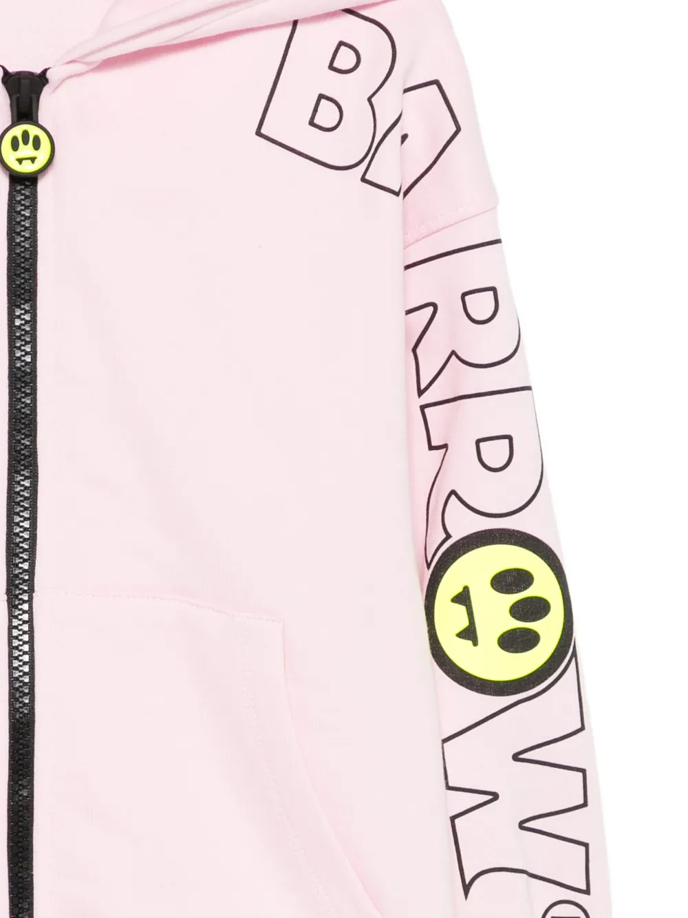 Barrow kids Hoodie met logoprint Roze