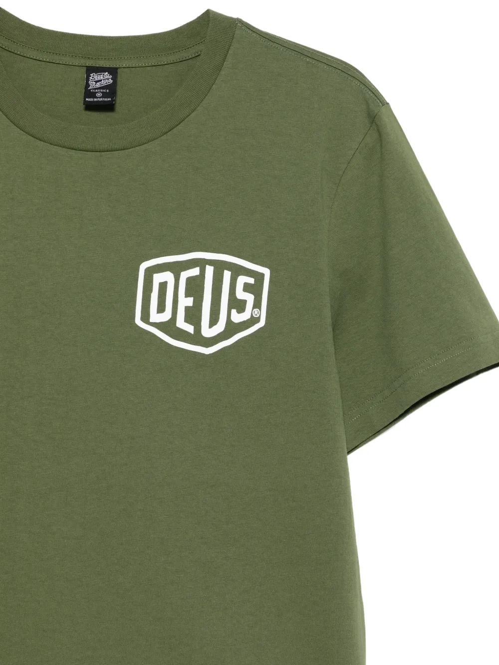 Deus Ex Machina Logo-print T-shirt In Green