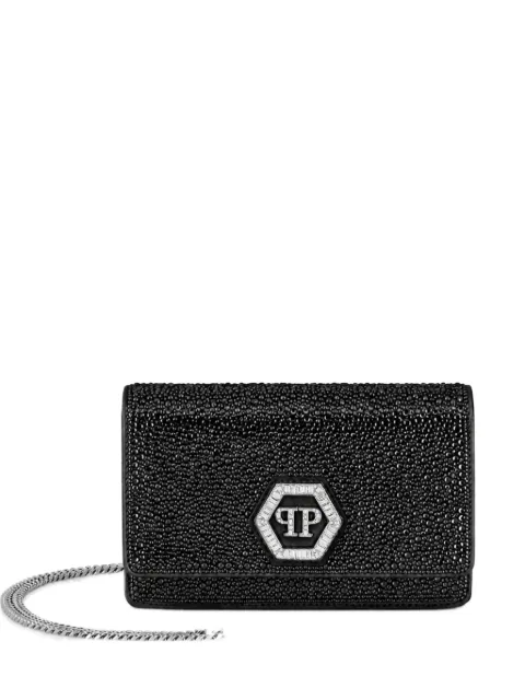 Philipp Plein sac à main Hexagon à strass