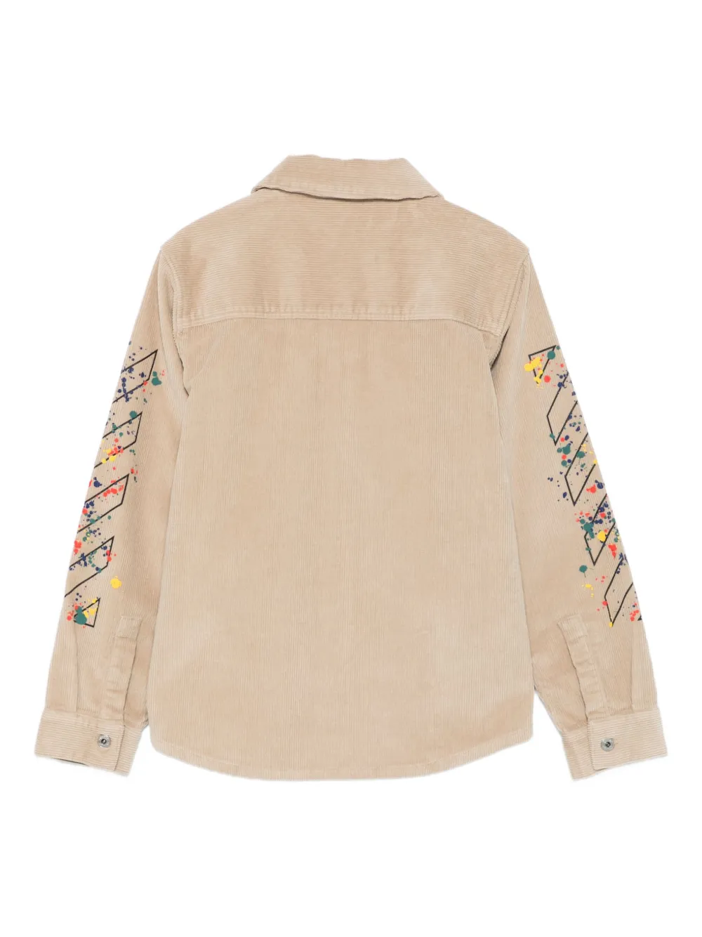 Off-White Kids corduroy shirt jacket | Boys Bomber Jackets | Image 2