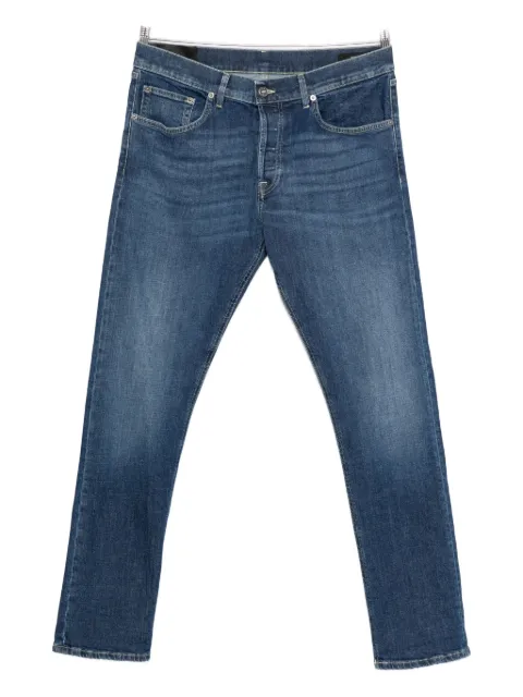 DONDUP buttoned washed jeans