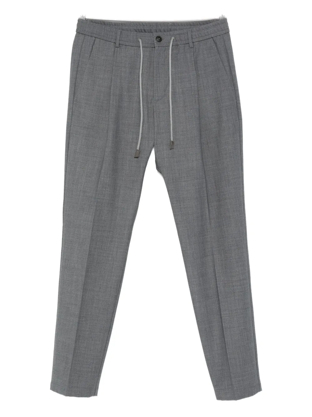 Gran Sasso drawstring-waist trousers | Grey | Image 1