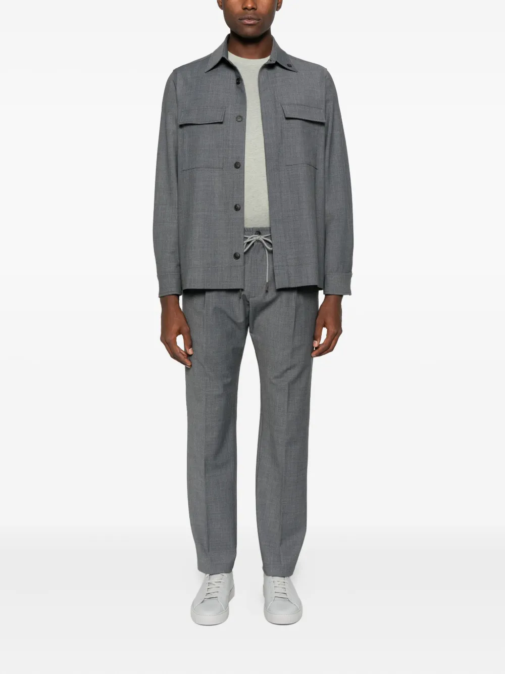 Gran Sasso drawstring-waist trousers | Tailored Pants | Image 2