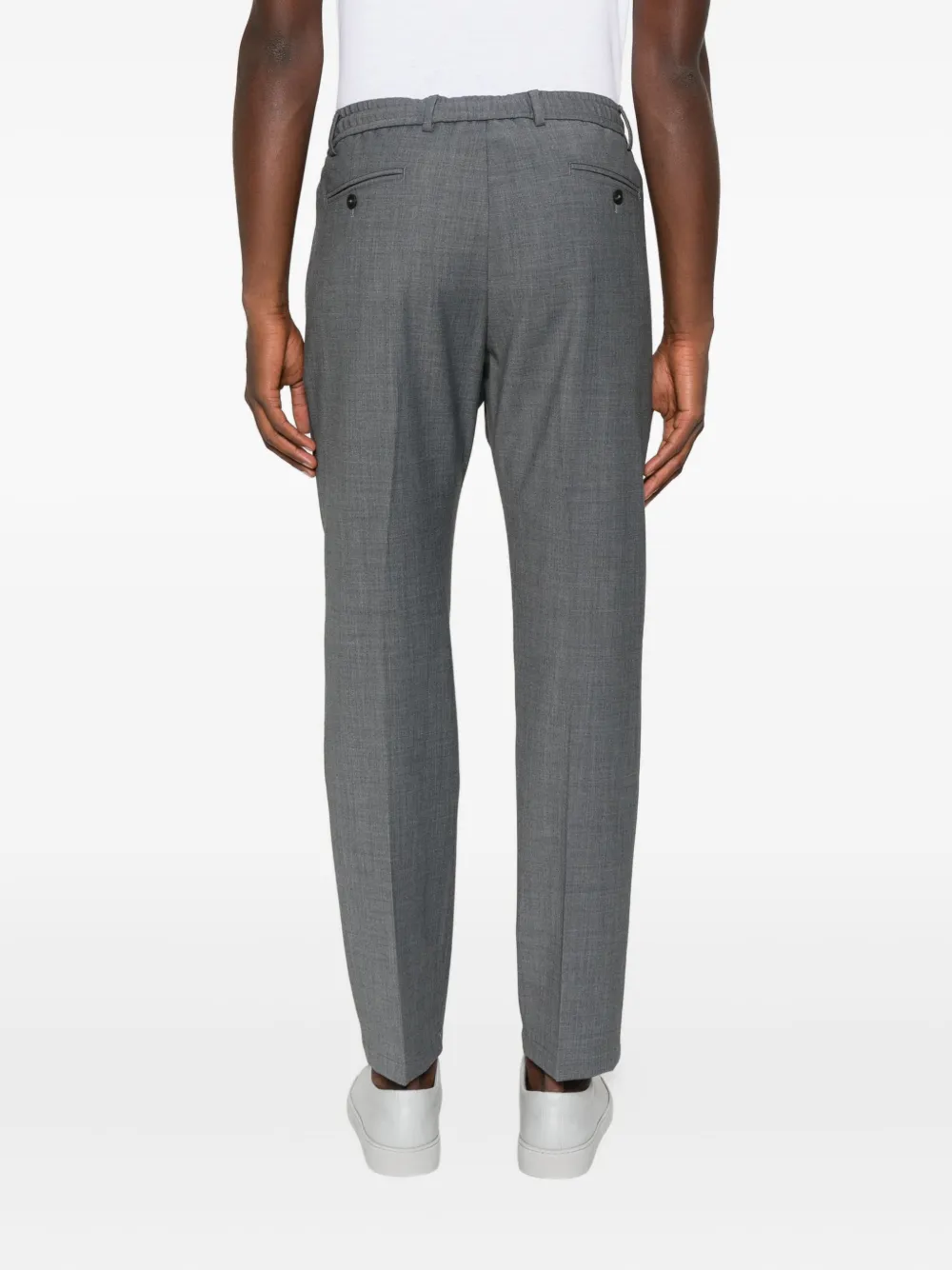 Gran Sasso Broek met trekkoordtaille Grijs