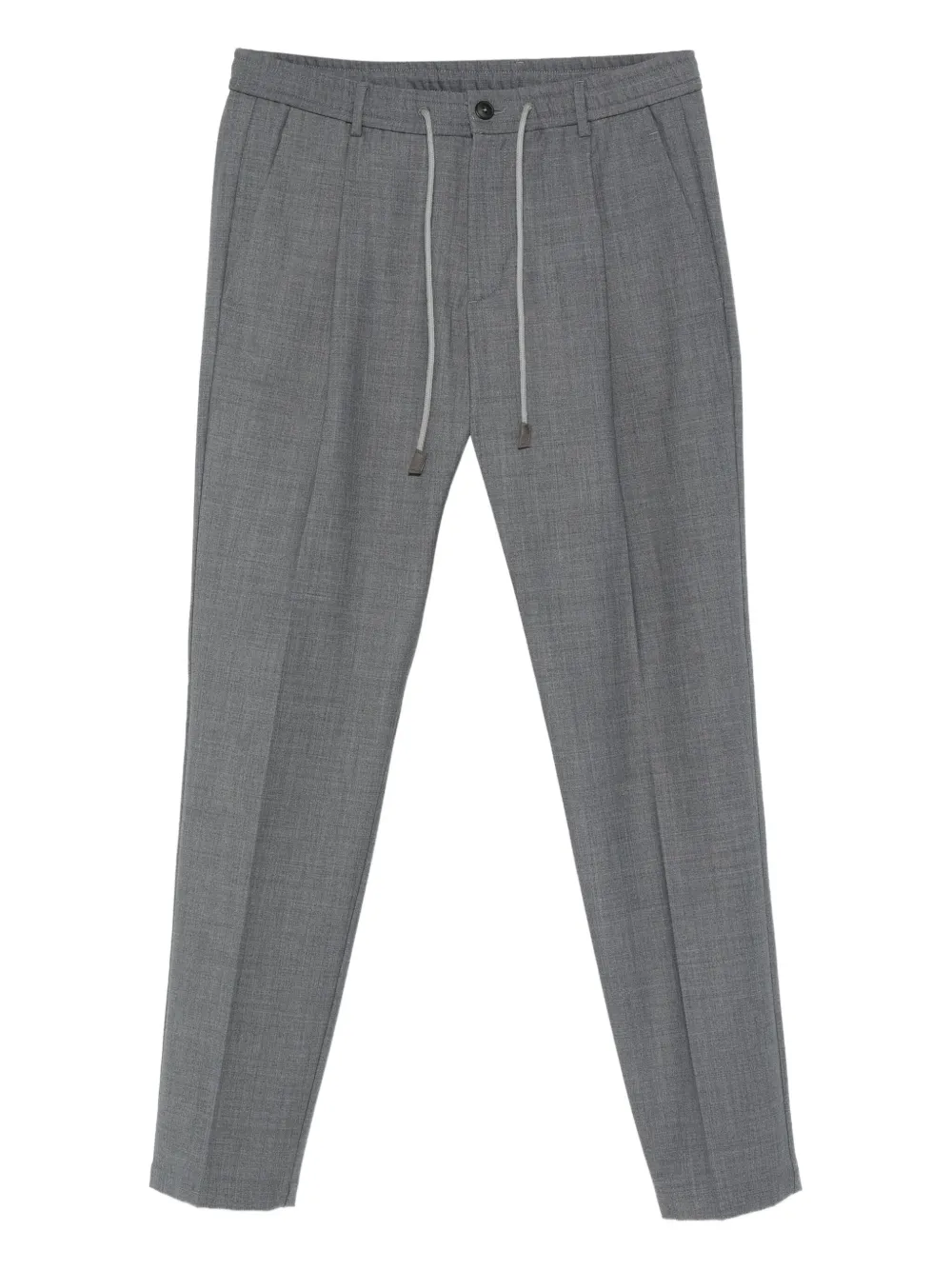 Gran Sasso drawstring-waist trousers | Grey | Image 1