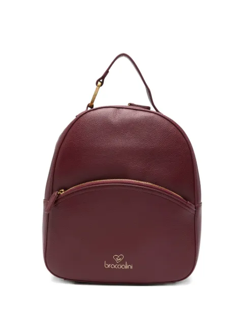 Braccialini leather backpack