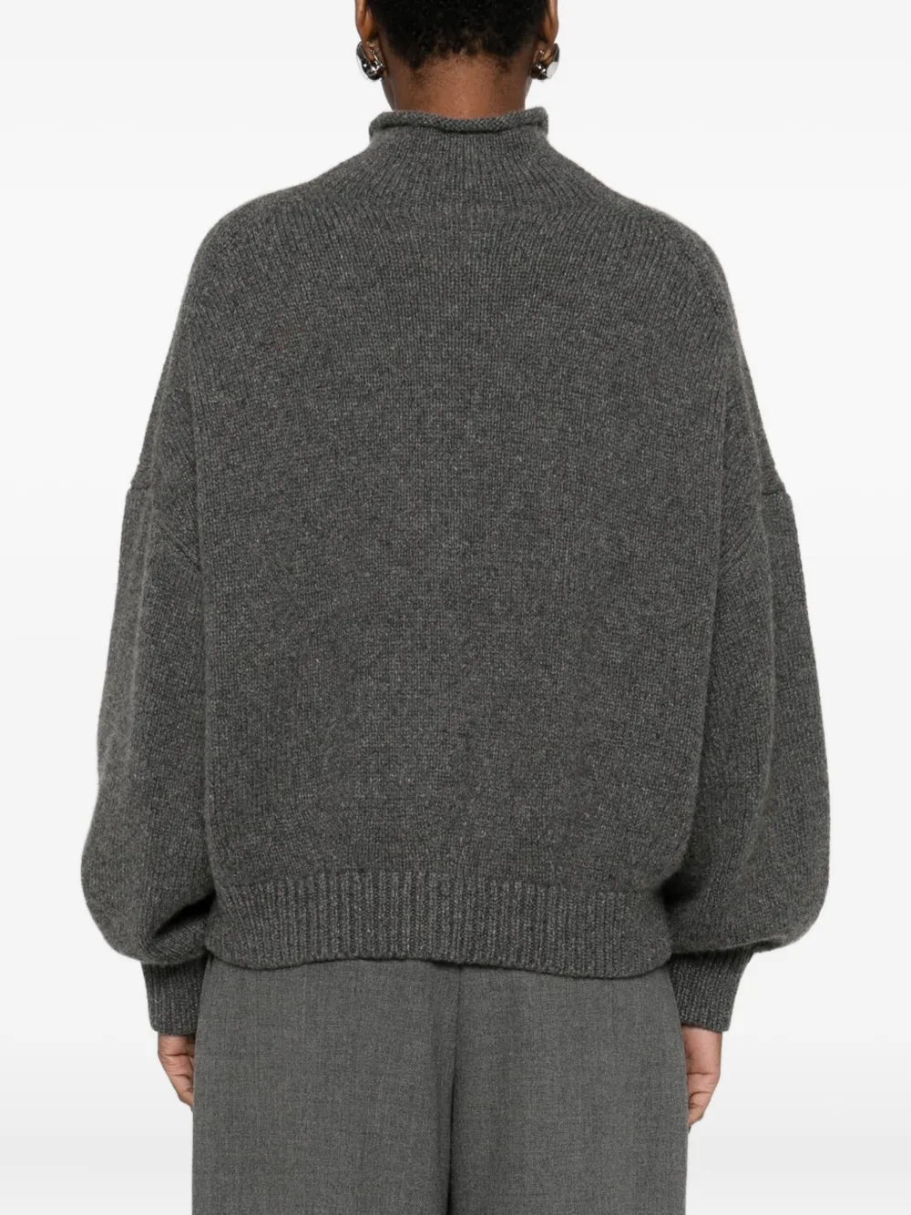 KHAITE Vest met knopen Grijs