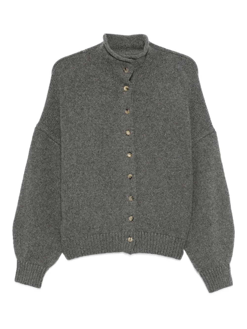 KHAITE buttoned cardigan | Grey | Image 1