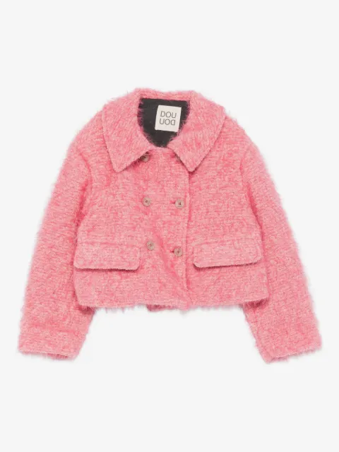 Douuod Kids double-breasted coat