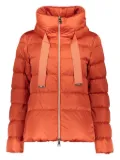 Herno stand up-collar zip-up puffer jacket - Orange
