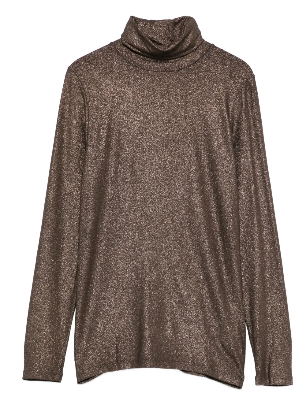 Majestic Filatures roll-neck sweater - Marrone