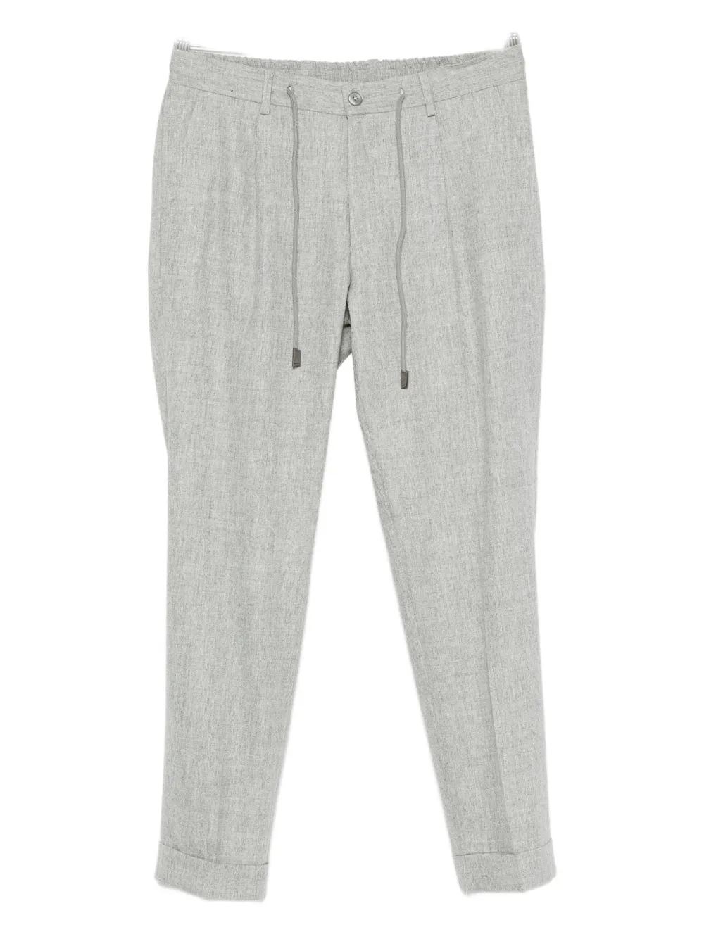 Gran Sasso drawstring-waist trousers | Grey | Image 1