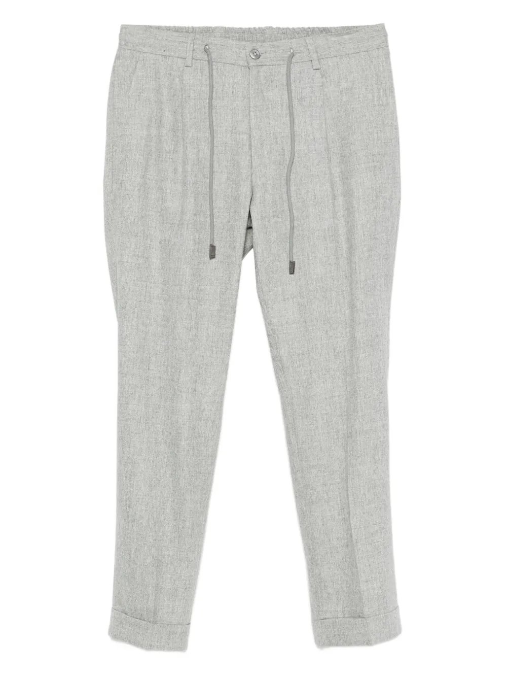 Gran Sasso drawstring-waist trousers | Grey | Image 1