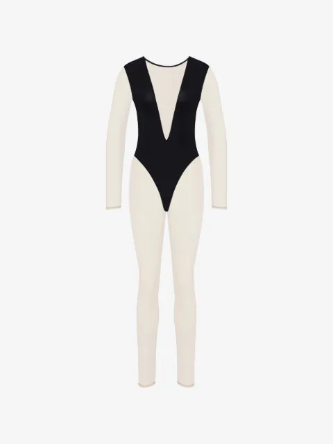 Maison Close Pure Tentation Jumpsuit mit V-Ausschnitt