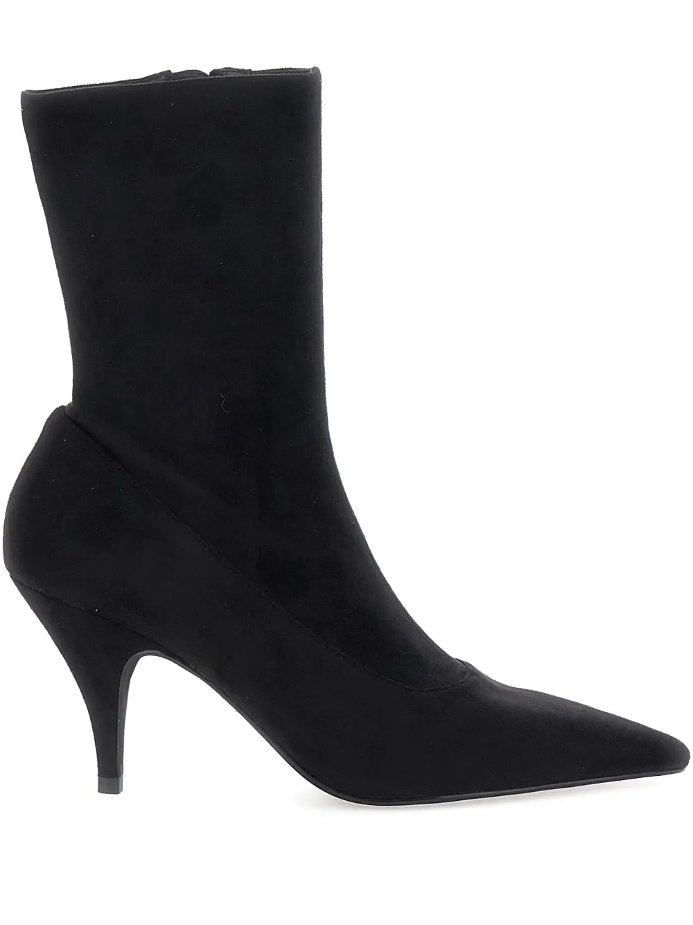 Jeffrey Campbell pointed-toe suede boots Zwart