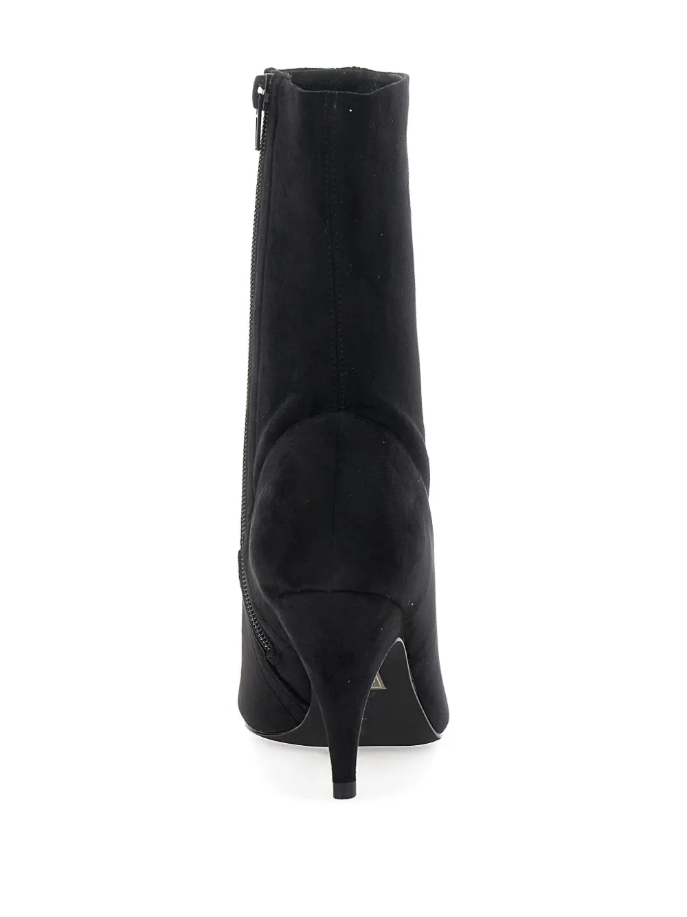 Jeffrey Campbell Pointed-toe Suede Boots In Black