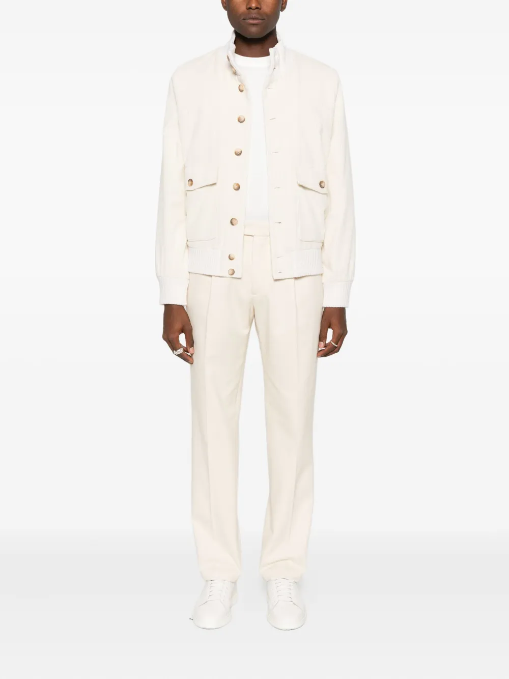 Gran Sasso pleated cotton trousers | Tailored Pants | Image 2
