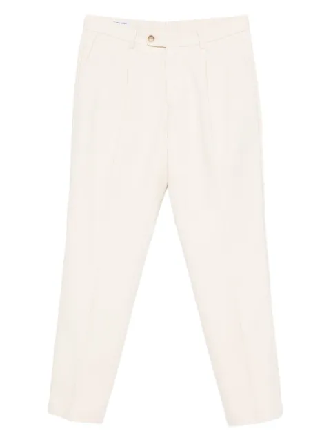 Gran Sasso pantalones de algodón con pinzas