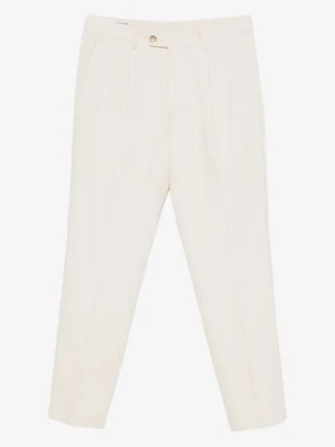 Gran Sasso pleated cotton trousers