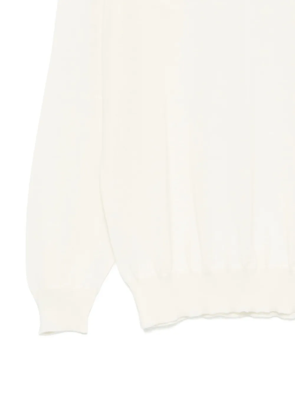 Lardini Trui met hoge hals Wit